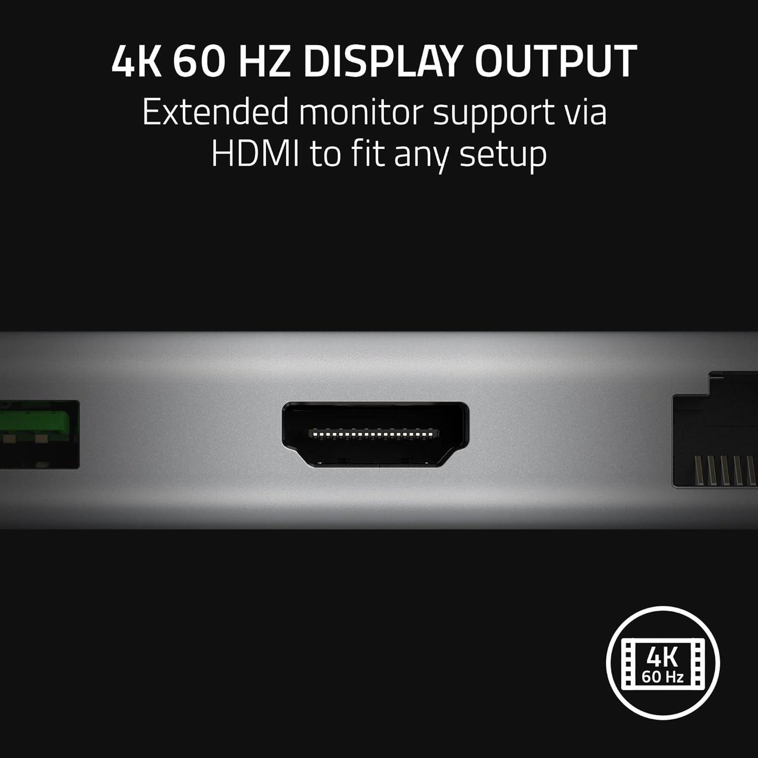 Refurbished Razer USB-C Dock 11 Port Docking Station for Laptops - Reebelo Ireland
