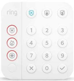 Refurbished Ring Alarm Keypad w/Adapter (2nd Gen)  - Reebelo Ireland