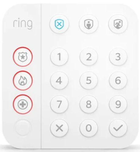 Refurbished Ring Alarm Keypad w/Adapter (2nd Gen)  - Reebelo Ireland