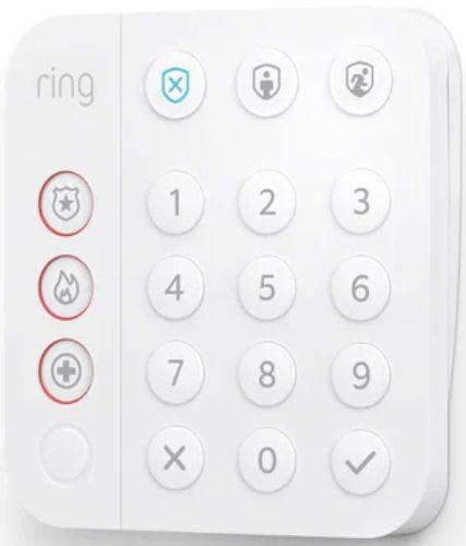 Refurbished Ring Alarm Keypad w/Adapter (2nd Gen)  - Reebelo Ireland