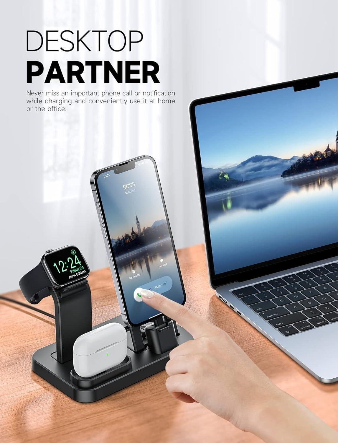 Refurbished RJR Updated 3 in 1 Charging Station for Apple Devices - Reebelo Ireland