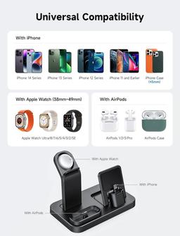 Refurbished RJR Updated 3 in 1 Charging Station for Apple Devices - Reebelo Ireland