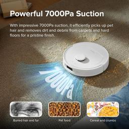 Refurbished Roborock Qrevo S Robotic Vacuum Cleaner - Reebelo Ireland