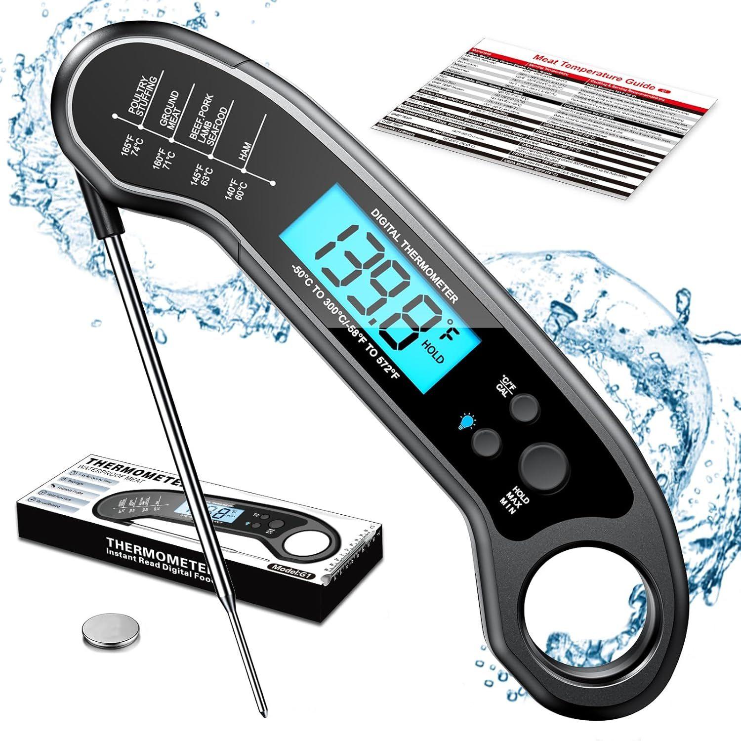 Refurbished Rouuo Digital Meat Thermometer - Reebelo Ireland