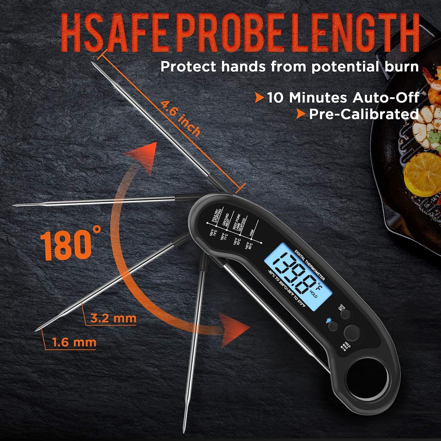 Refurbished Rouuo Digital Meat Thermometer - Reebelo Ireland