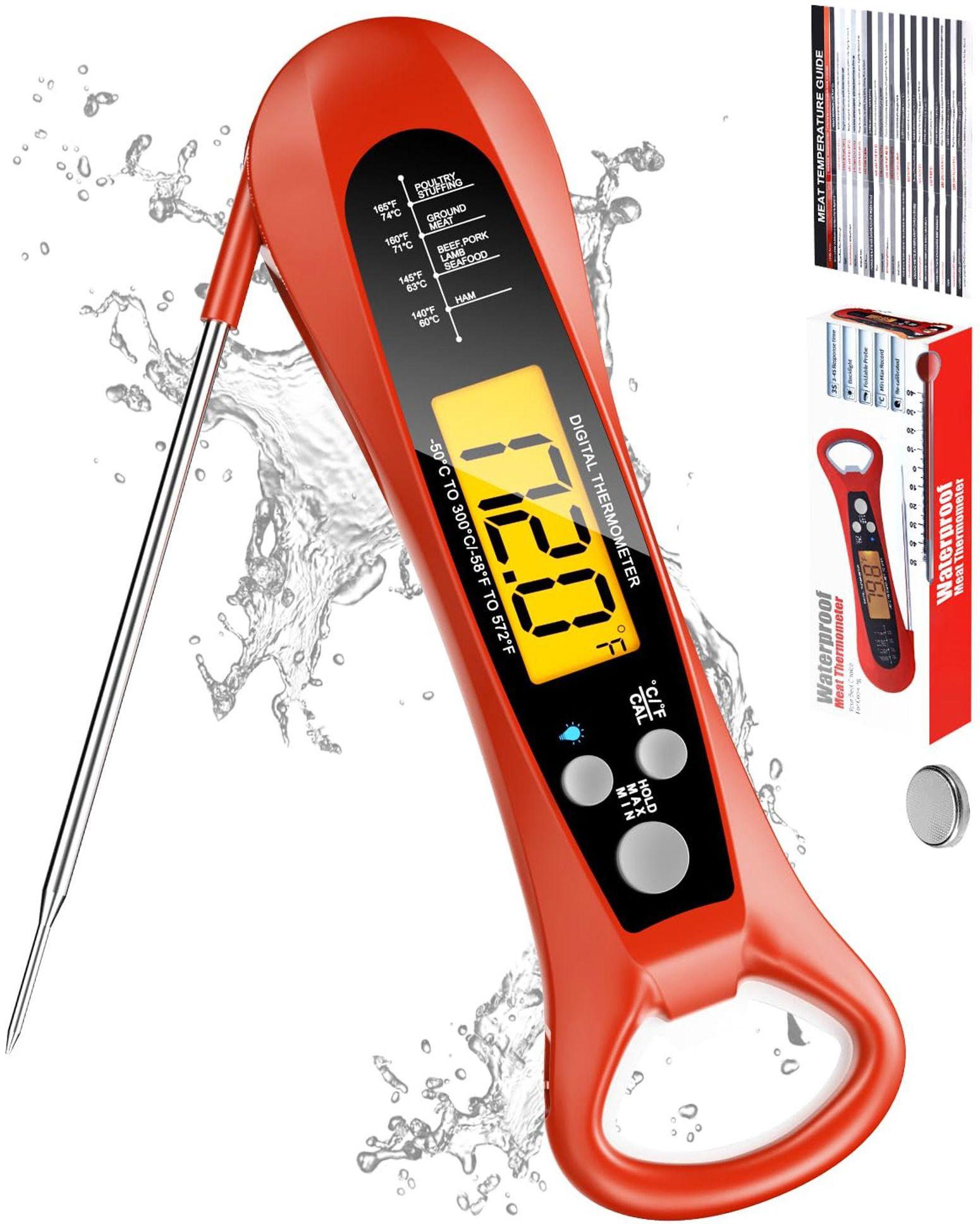 Refurbished Rouuo Instant Read Meat Thermometer - Reebelo Ireland