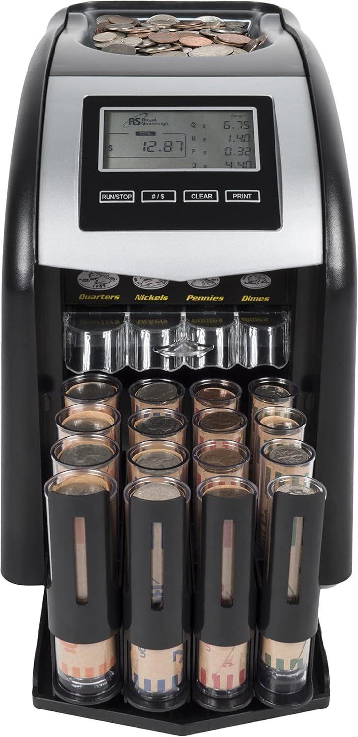 Refurbished Royal Sovereign Digital 4-Row Electric Coin Sorter - Reebelo Ireland