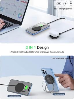Refurbished RTOPS Magnetic Wireless Charger - Reebelo Ireland