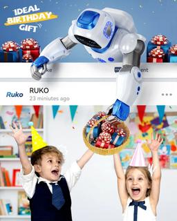 Refurbished Ruko 1088 Large Smart Robots for Kids - Reebelo Ireland