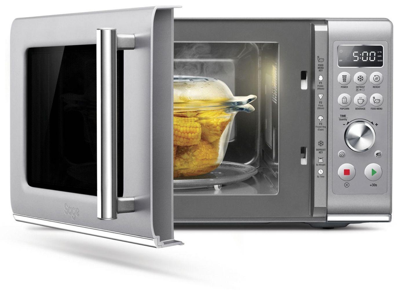 Refurbished Sage SMO650 the Compact Wave Soft Close Microwave - Reebelo Ireland