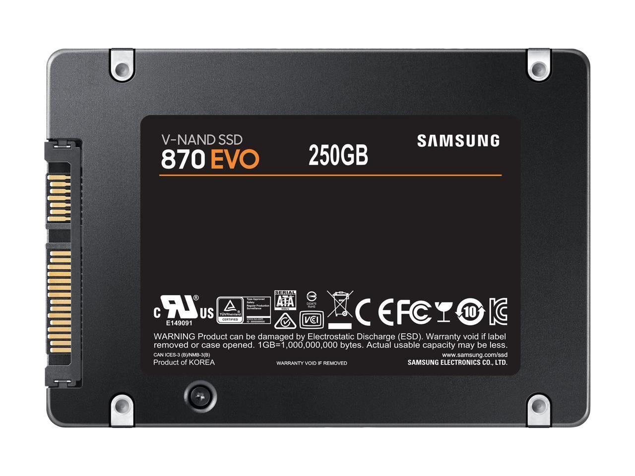 Refurbished Samsung 870 EVO SATA 2.5" Interval SSD - Reebelo Ireland