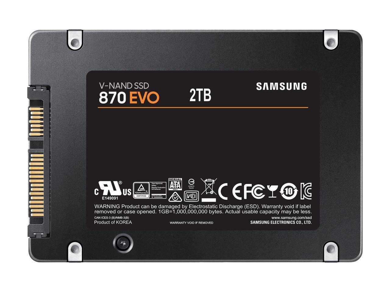 Refurbished Samsung 870 EVO SATA 2.5" Interval SSD - Reebelo Ireland