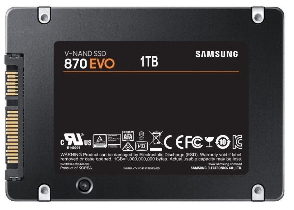 Refurbished Samsung 870 EVO SATA III 2.5" Internal SSD - Reebelo Ireland
