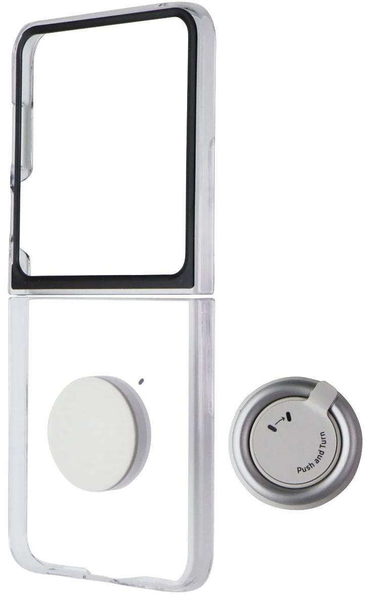 Refurbished Samsung Clear Gadget Phone Case for Galaxy Z Flip5  - Reebelo Ireland