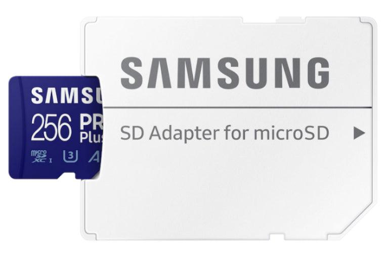 Refurbished Samsung Pro Plus microSDXC Card with Adapter 180MB/s - Reebelo Ireland