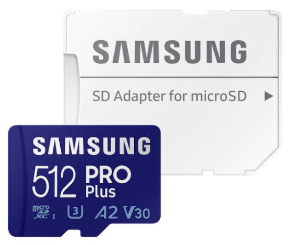 Refurbished Samsung Pro Plus microSDXC Card with Adapter 180MB/s - Reebelo Ireland
