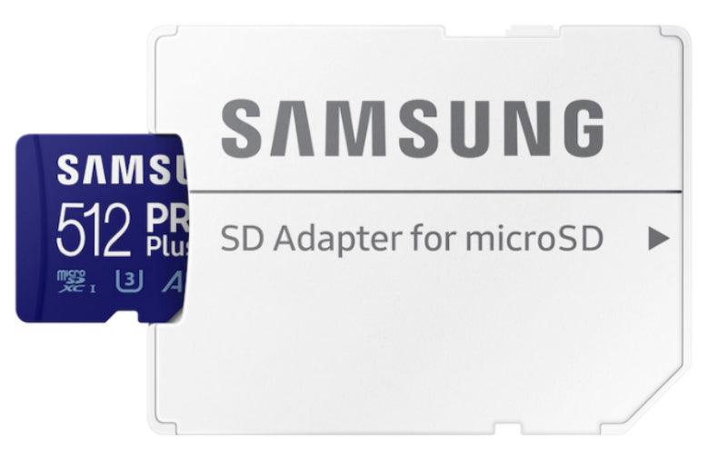 Refurbished Samsung Pro Plus microSDXC Card with Adapter 180MB/s - Reebelo Ireland