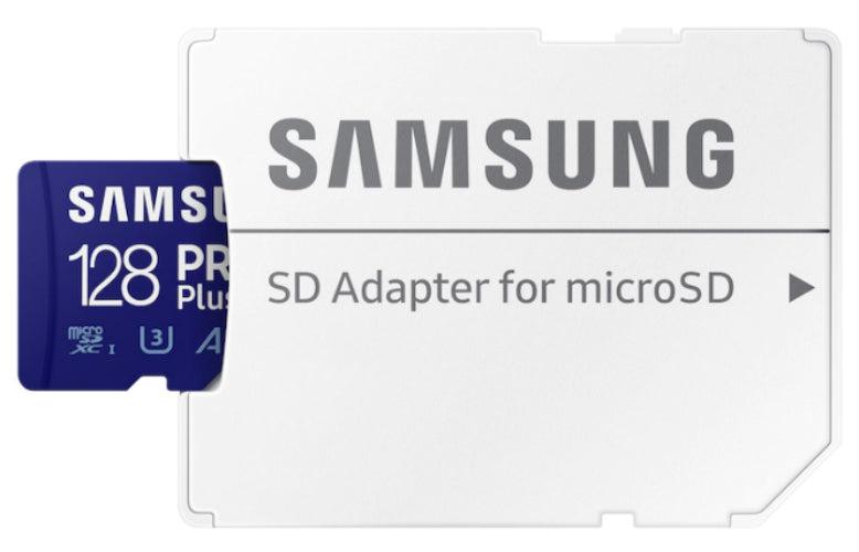 Refurbished Samsung Pro Plus microSDXC Card with Adapter 180MB/s - Reebelo Ireland