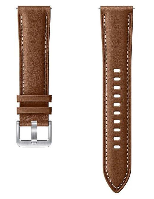 Refurbished Samsung Stitch Leather Band (22mm) - Reebelo Ireland