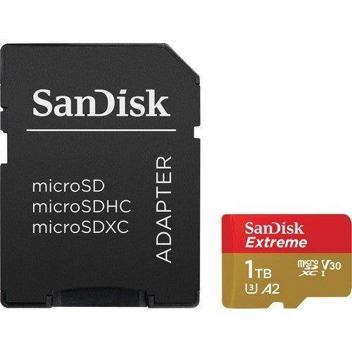 Refurbished SanDisk Extreme microSD UHS-I Card (Up to 160MB/s) with Adapter - Reebelo Ireland