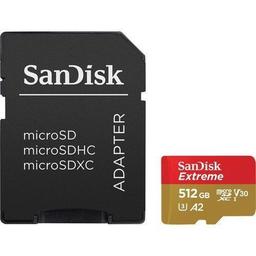Refurbished SanDisk Extreme microSD UHS-I Card (Up to 160MB/s) with Adapter - Reebelo Ireland