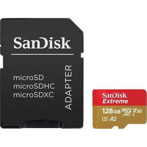 Refurbished SanDisk Extreme microSD UHS-I Card (Up to 160MB/s) with Adapter - Reebelo Ireland