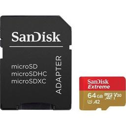 Refurbished SanDisk Extreme microSD UHS-I Card (Up to 160MB/s) with Adapter - Reebelo Ireland