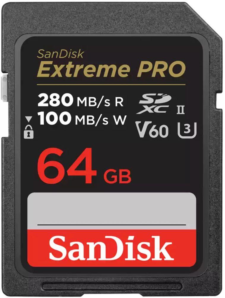 Refurbished SanDisk Extreme PRO SDXC UHS-II Memory Card (280MB/s) - Reebelo Ireland