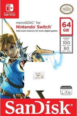 Refurbished SanDisk microSDXC Card for Nintendo Switch - Reebelo Ireland
