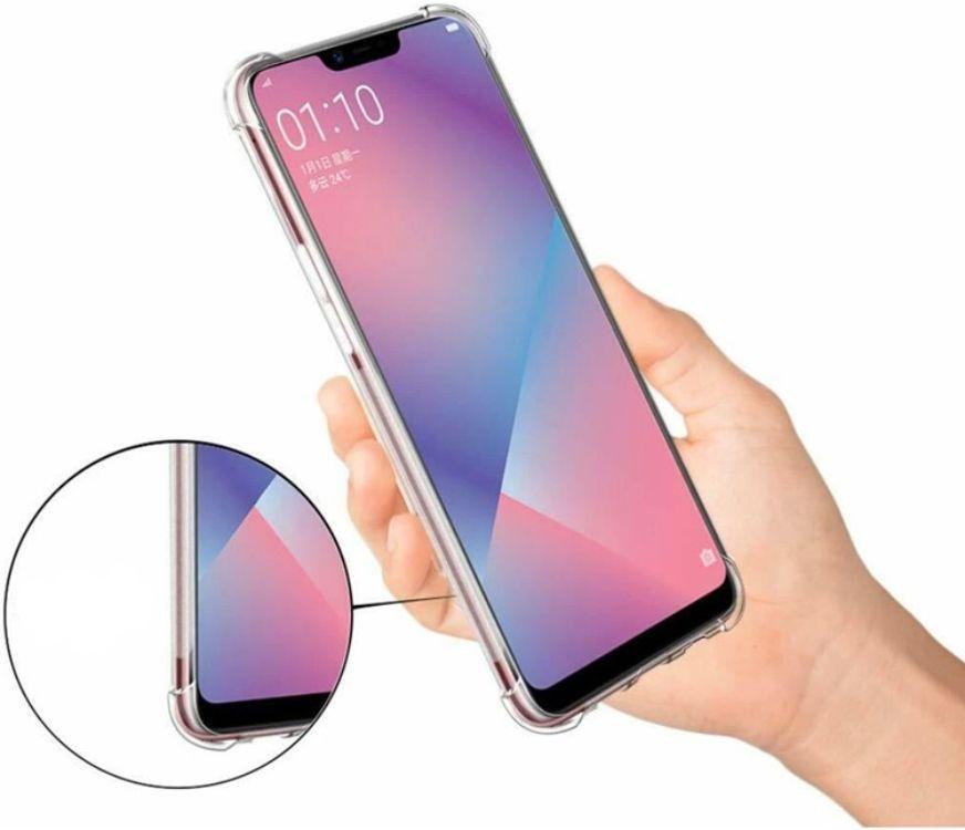 Refurbished Shockproof Transparent Phone Case for OPPO A3s - Reebelo Ireland