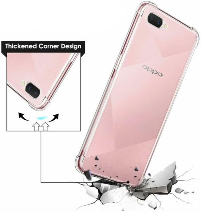 Refurbished Shockproof Transparent Phone Case for OPPO A3s - Reebelo Ireland