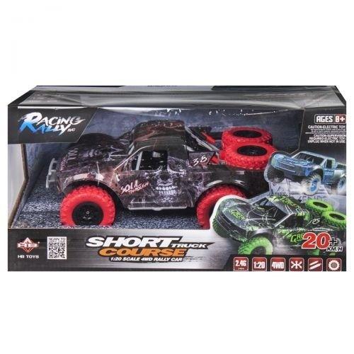 Refurbished Short Course RC Truck Silver/Pink - Reebelo Ireland