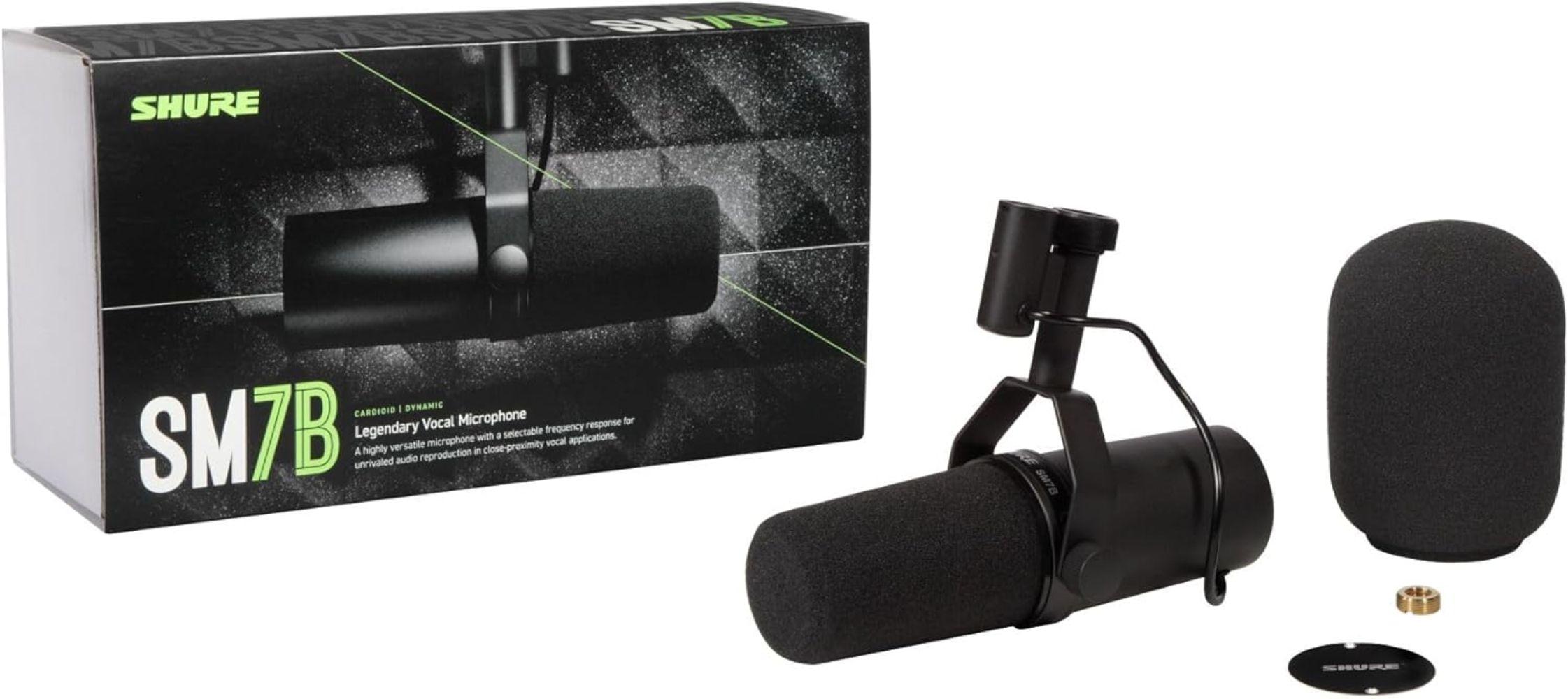 Refurbished Shure SM7B Vocal Dynamic Microphone - Reebelo Ireland