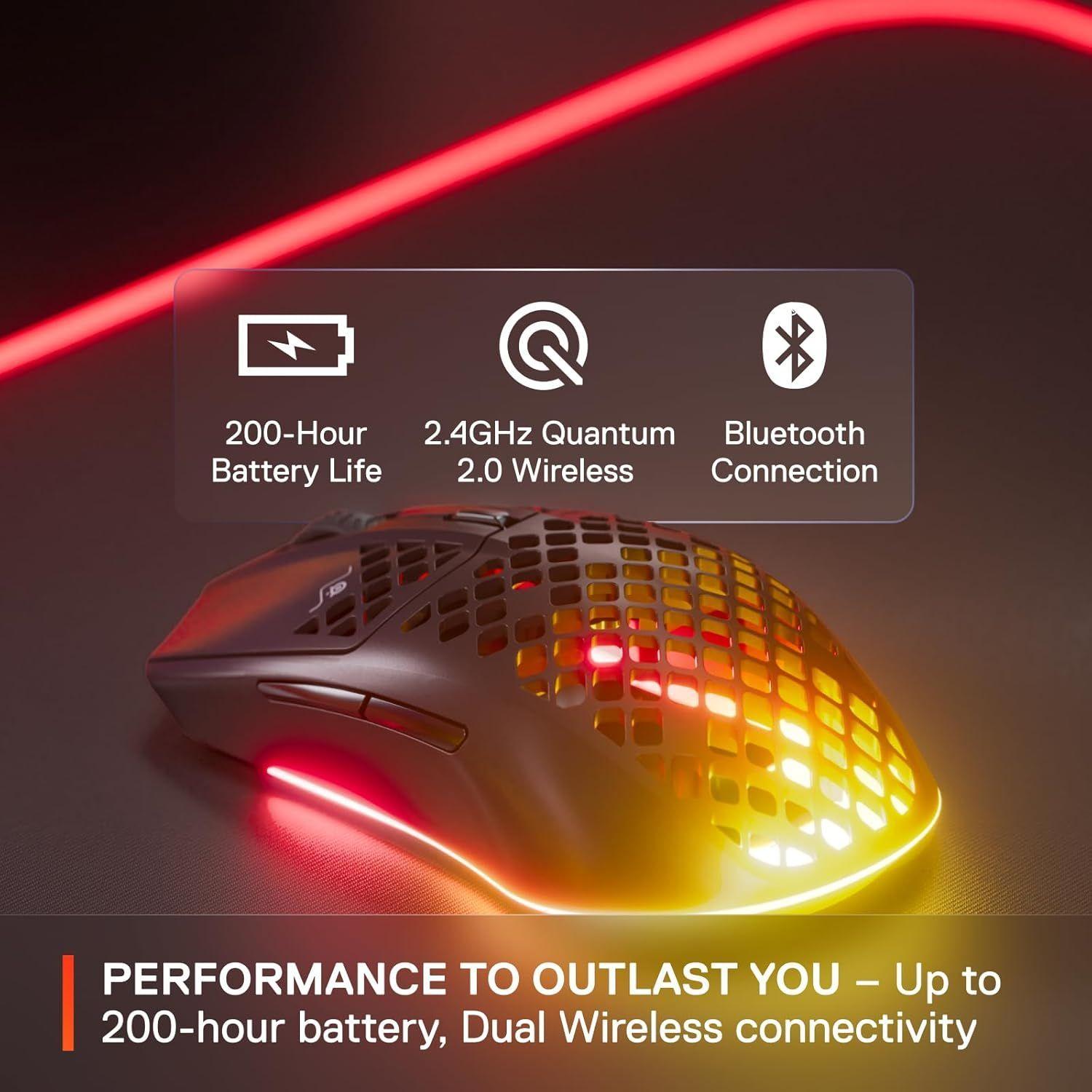 Refurbished SteelSeries Aerox 3 Wireless Gaming Mouse - Reebelo Ireland