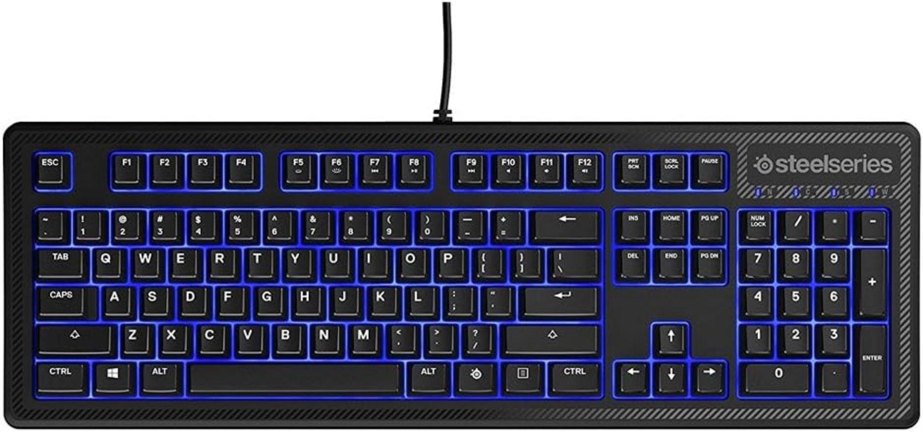 Refurbished SteelSeries Apex 100 LED Gaming Keyboard - Reebelo Ireland