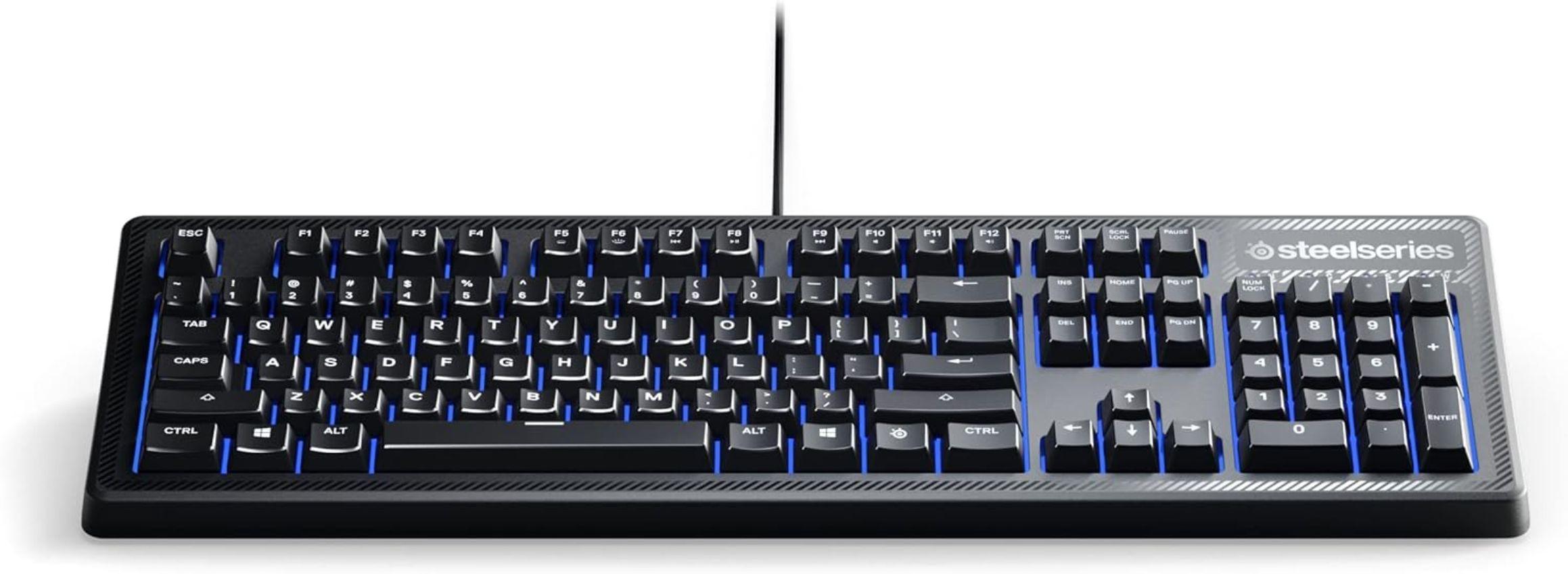 Refurbished SteelSeries Apex 100 LED Gaming Keyboard - Reebelo Ireland