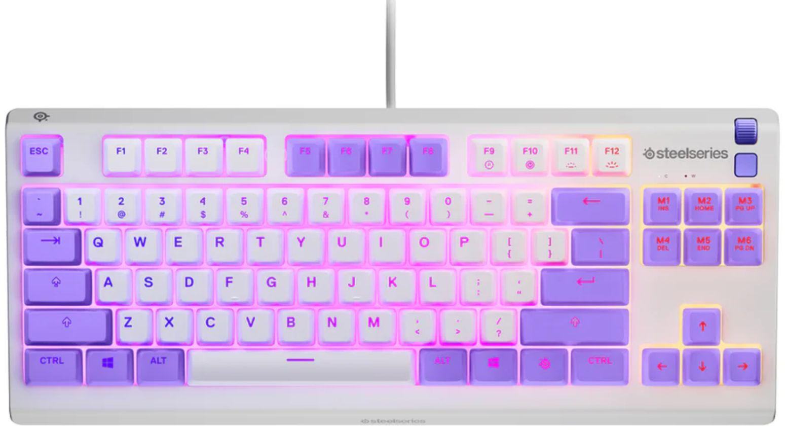 Refurbished SteelSeries Apex 3 TKL Wired RGB Lighting Gaming Keyboard - Reebelo Ireland