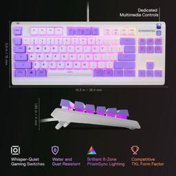 Refurbished SteelSeries Apex 3 TKL Wired RGB Lighting Gaming Keyboard - Reebelo Ireland