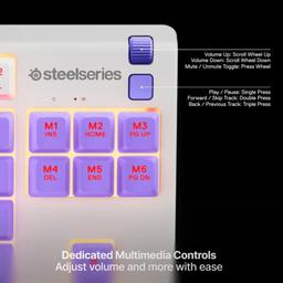 Refurbished SteelSeries Apex 3 TKL Wired RGB Lighting Gaming Keyboard - Reebelo Ireland