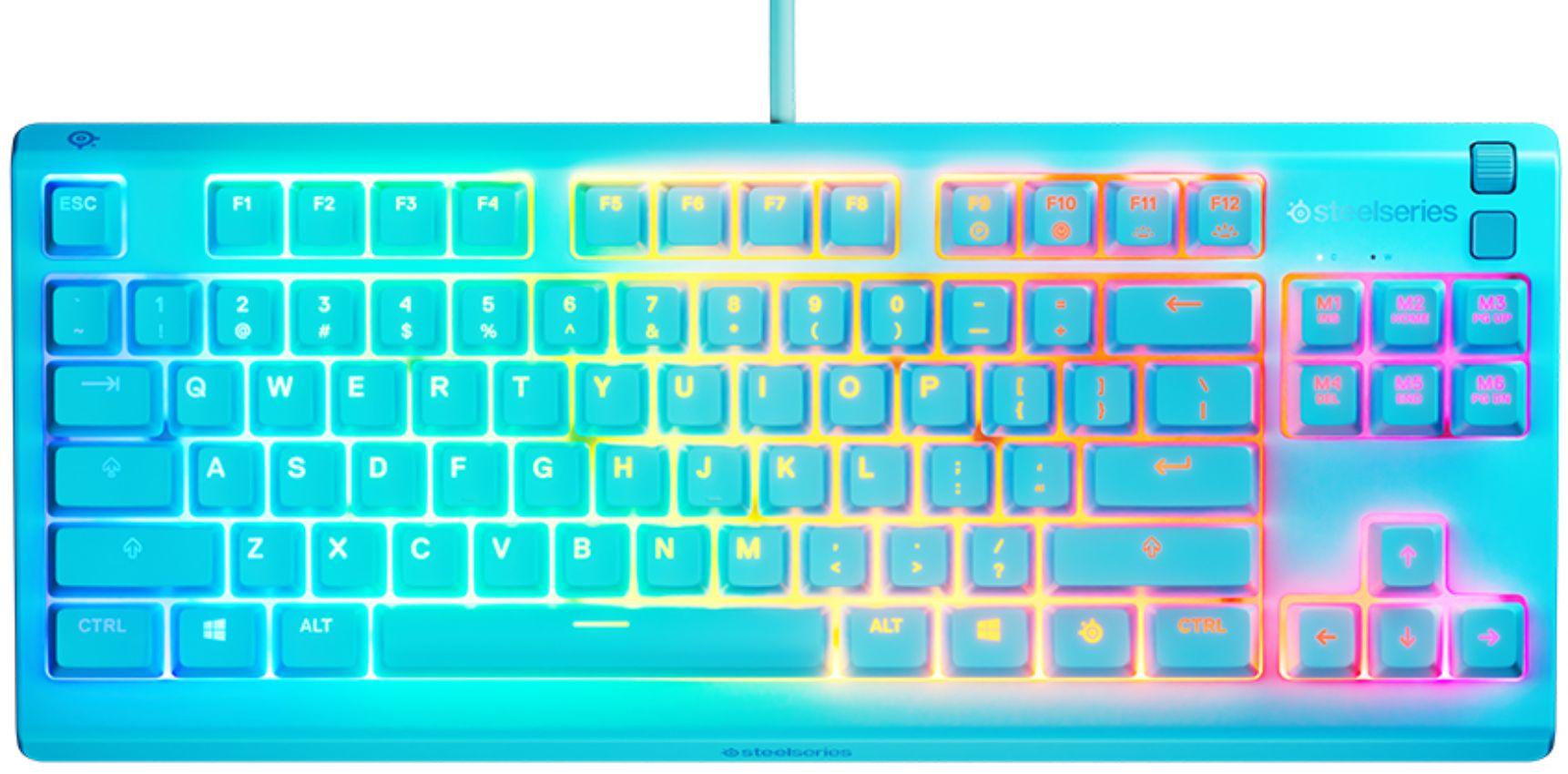 Refurbished SteelSeries Apex 3 TKL Wired RGB Lighting Gaming Keyboard - Reebelo Ireland