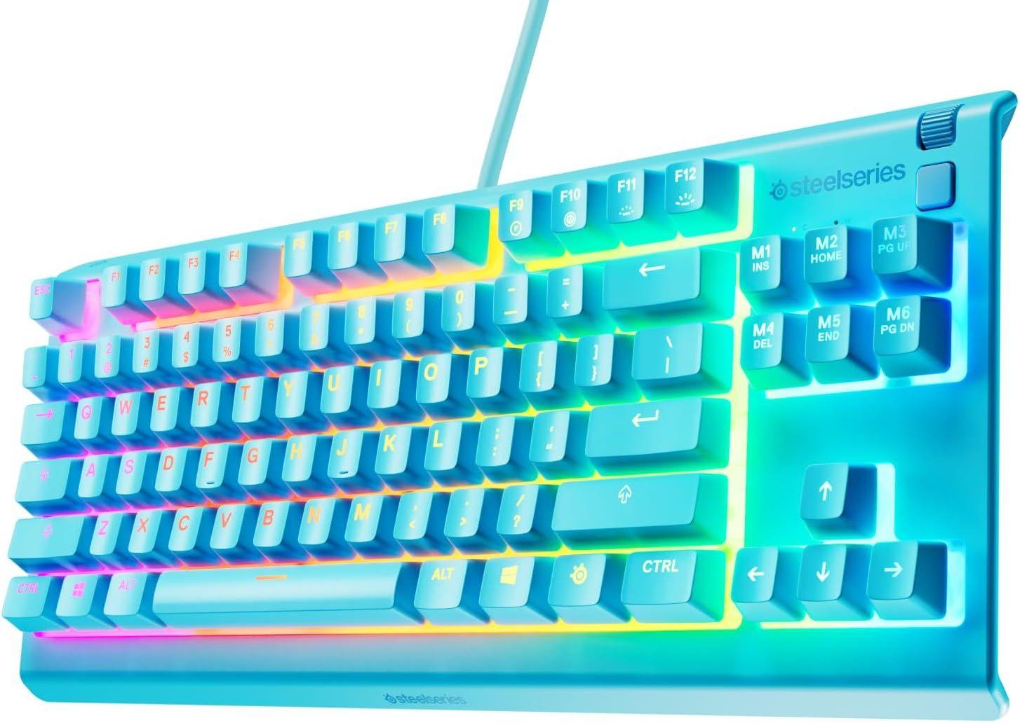 Refurbished SteelSeries Apex 3 TKL Wired RGB Lighting Gaming Keyboard - Reebelo Ireland