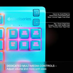 Refurbished SteelSeries Apex 3 TKL Wired RGB Lighting Gaming Keyboard - Reebelo Ireland