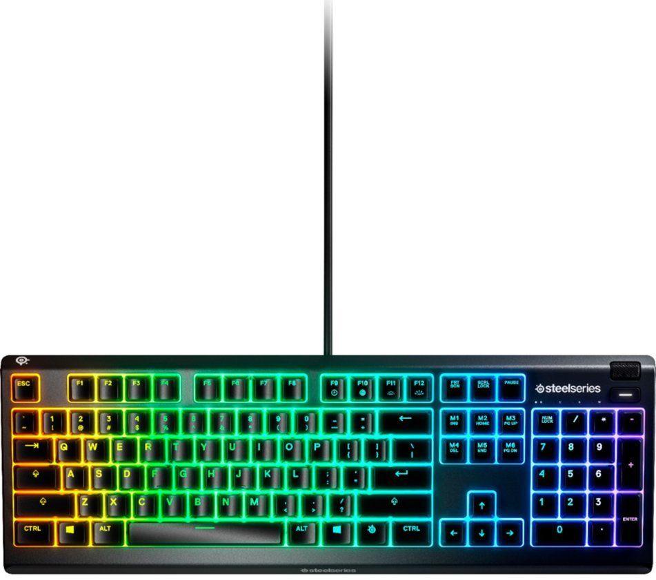 Refurbished SteelSeries Apex 3 TKL Wired RGB Lighting Gaming Keyboard - Reebelo Ireland