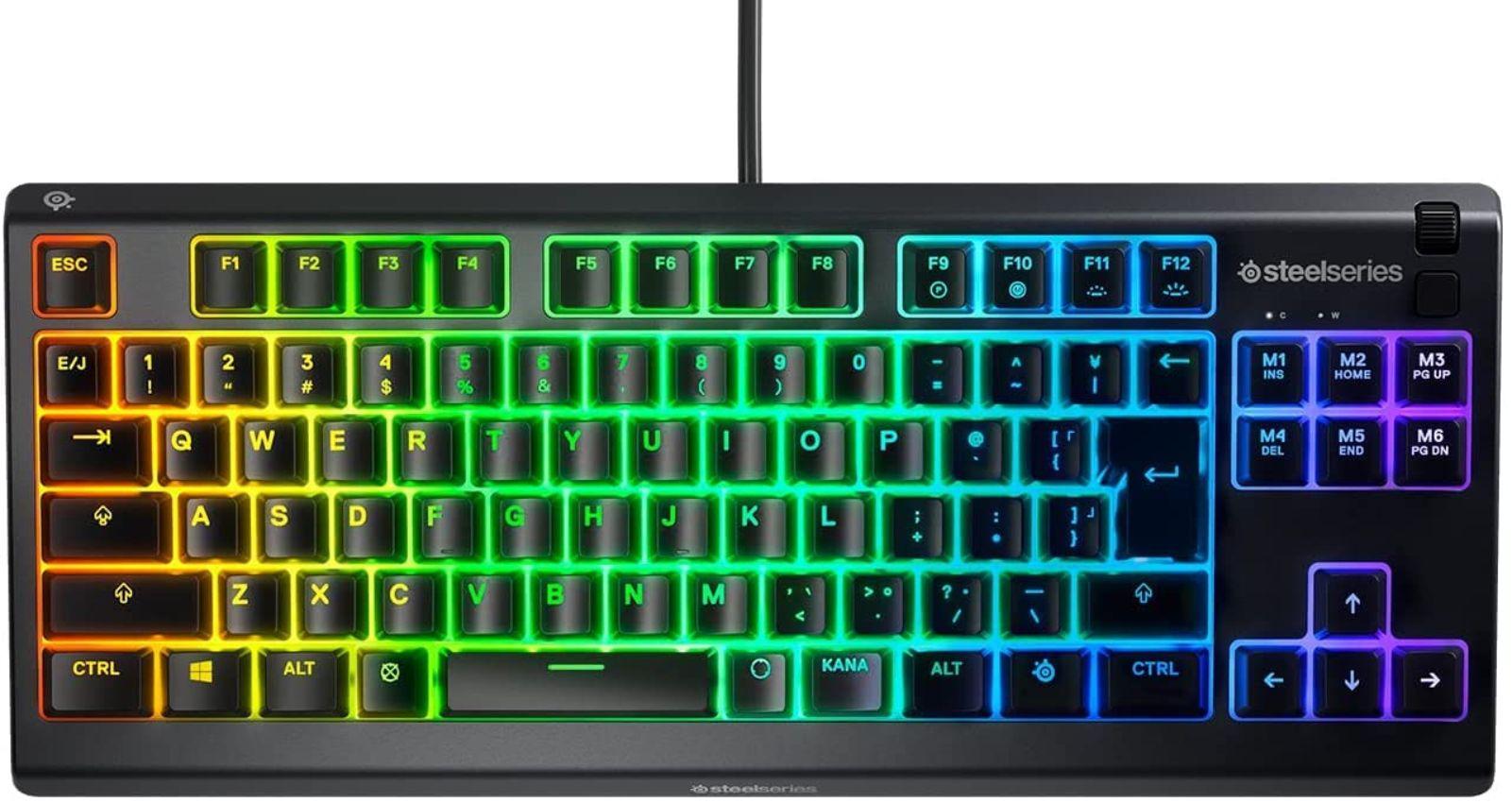 Refurbished SteelSeries Apex 3 TKL Wired RGB Lighting Gaming Keyboard - Reebelo Ireland