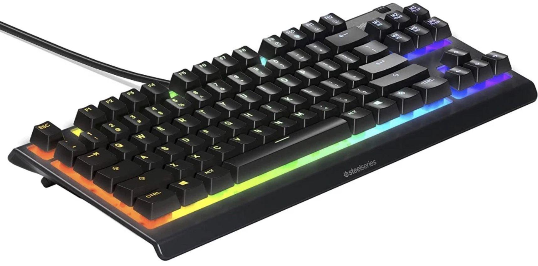 Refurbished SteelSeries Apex 3 TKL Wired RGB Lighting Gaming Keyboard - Reebelo Ireland
