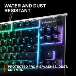 Refurbished SteelSeries Apex 3 TKL Wired RGB Lighting Gaming Keyboard - Reebelo Ireland