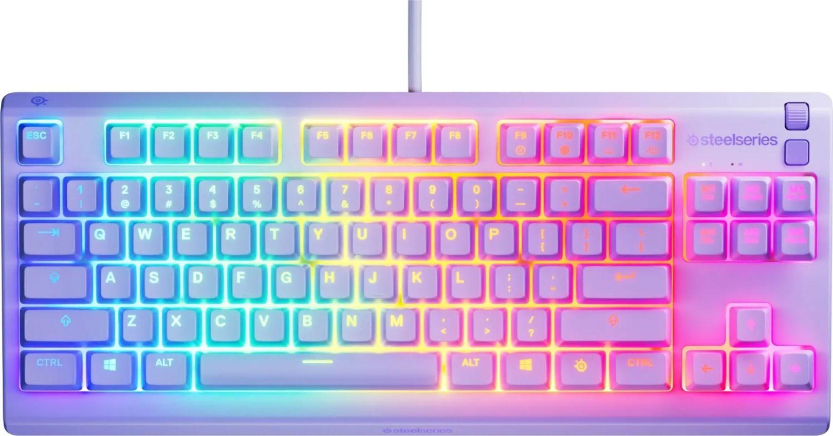 Refurbished SteelSeries Apex 3 TKL Wired RGB Lighting Gaming Keyboard - Reebelo Ireland