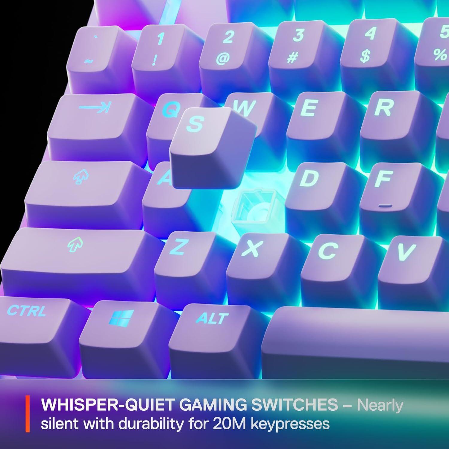Refurbished SteelSeries Apex 3 TKL Wired RGB Lighting Gaming Keyboard - Reebelo Ireland