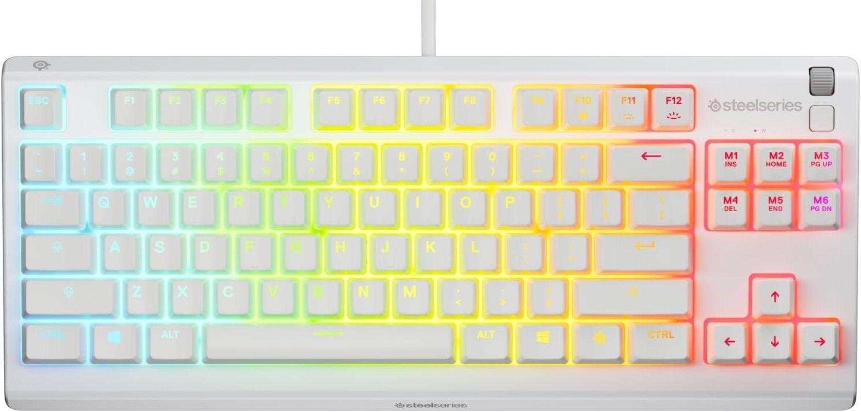 Refurbished SteelSeries Apex 3 TKL Wired RGB Lighting Gaming Keyboard - Reebelo Ireland