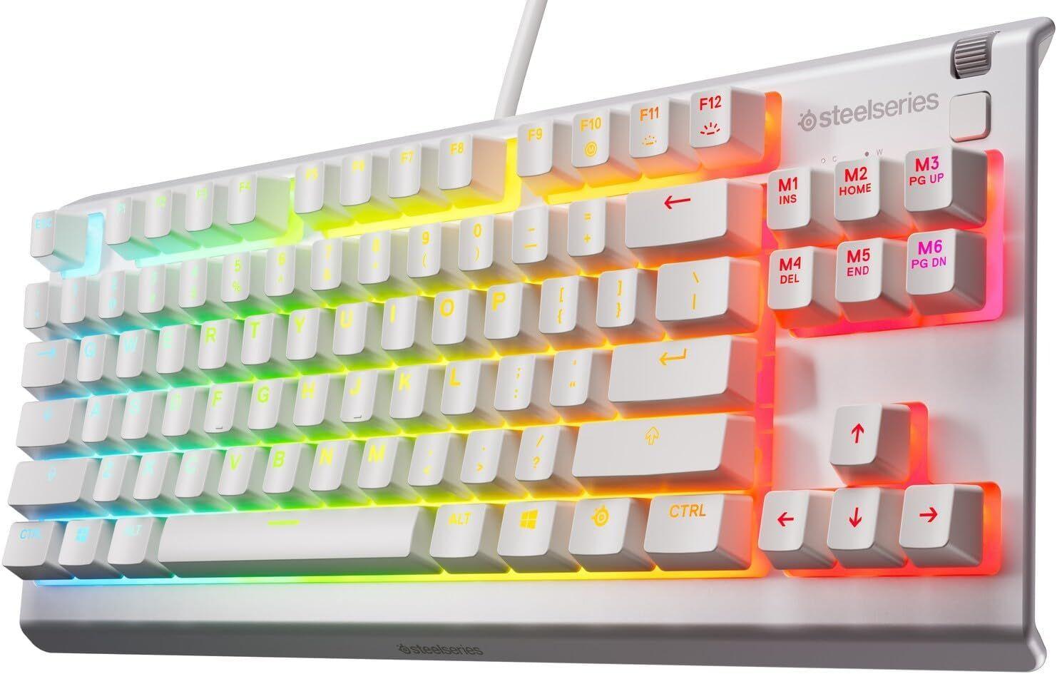 Refurbished SteelSeries Apex 3 TKL Wired RGB Lighting Gaming Keyboard - Reebelo Ireland